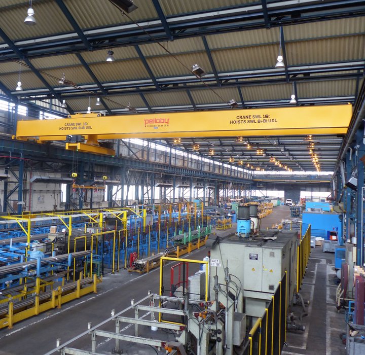 FOUNDRY’S BESPOKE TURNTABLE CRANE FEATURES VERLINDE HOISTS IndustryAsia